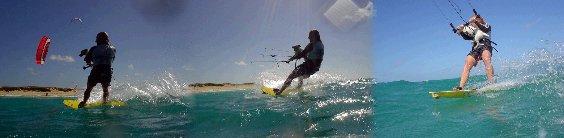 Kitesurfing in the Caribbean