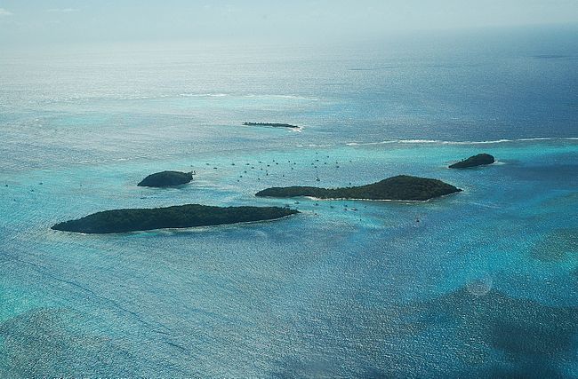 Tobago Cays Aerial Photo