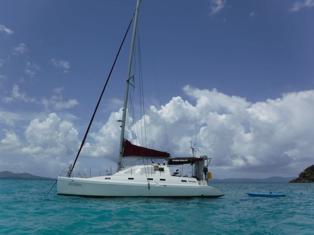 NEW Virgin Islands Catamaran Charter ETHEOS