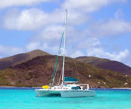 Spanish Virgin Islands Yacht Charter Frangines
