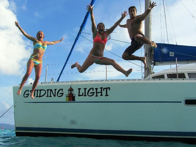 BVI Boat Charter Guiding Light – Captain Only Charter
