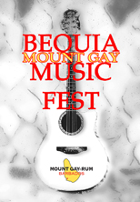 Annual Bequia Music Festival poster