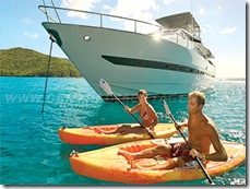 Virgin Islands motor yacht rental, RUNAWAY