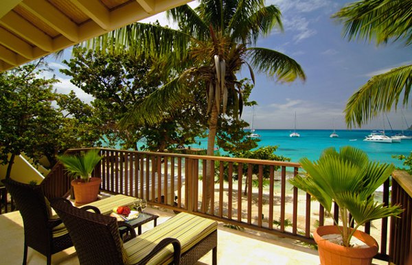 Palm Island Resort, The Grenadines. View from the balcony