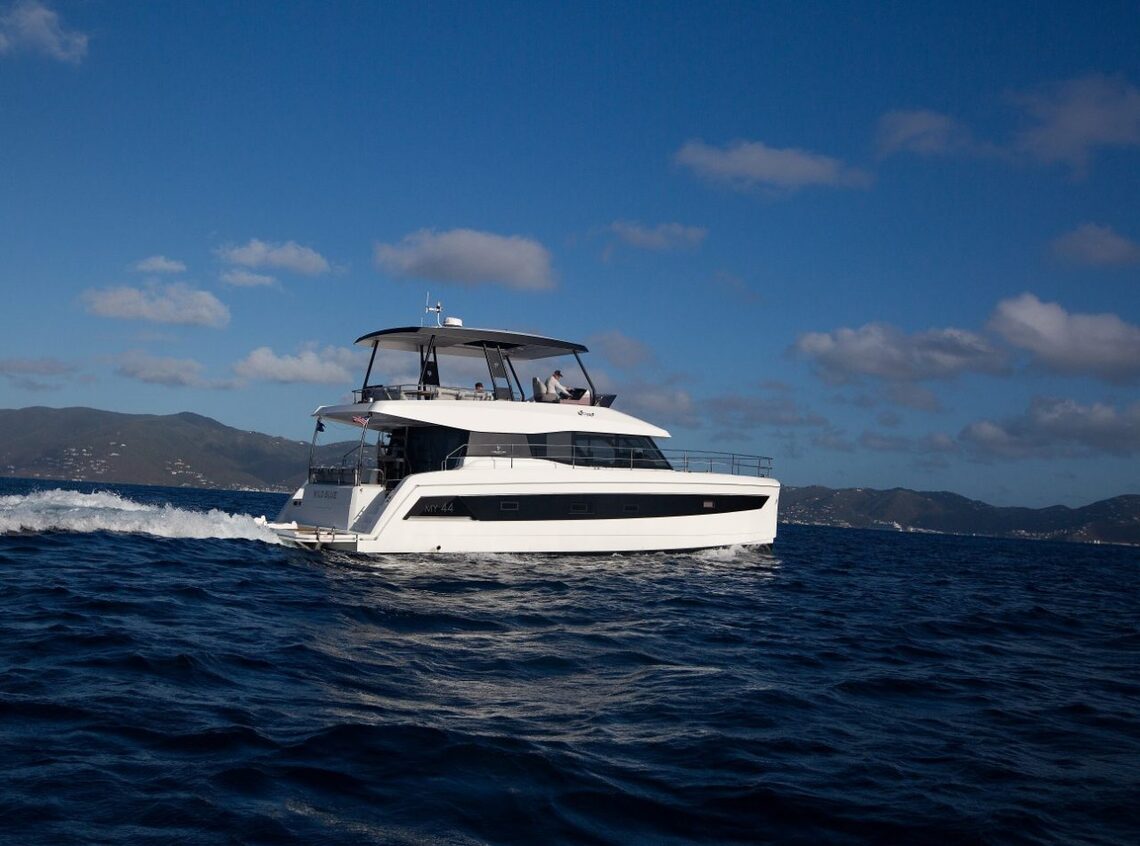 bareboat power catamaran bvi