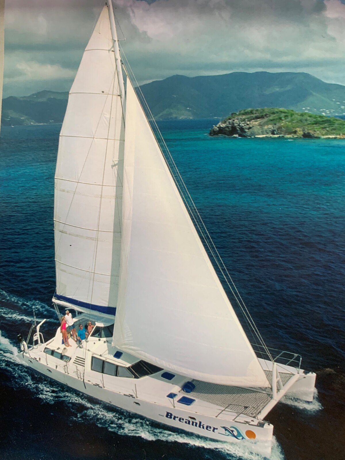 Virgin Islands Sailing Catamaran Breanker